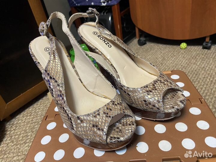 Босоножки женские 37 размер на платформе