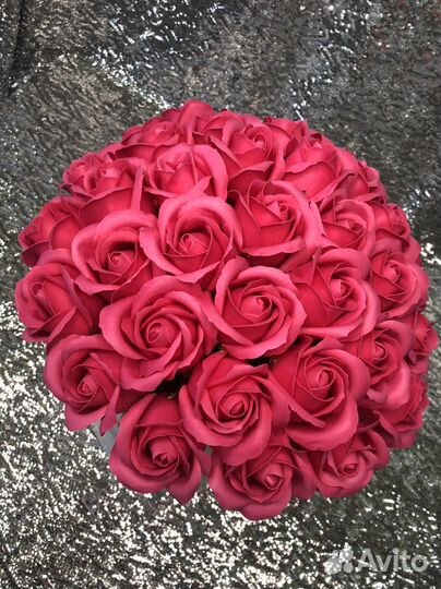 Мыльные розы букеты