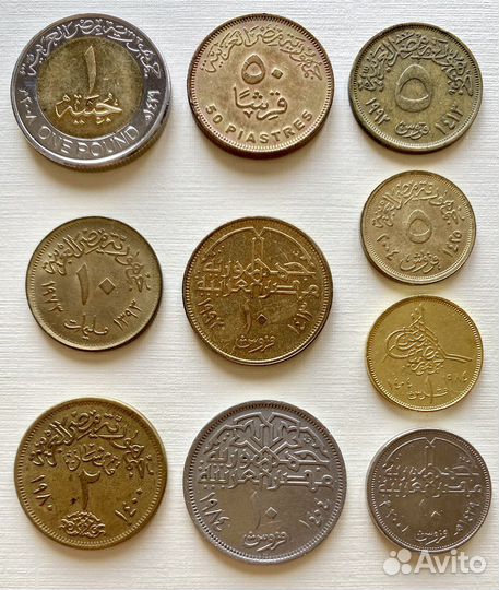 Монеты Египет