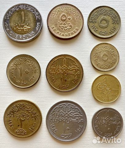 Монеты Египет