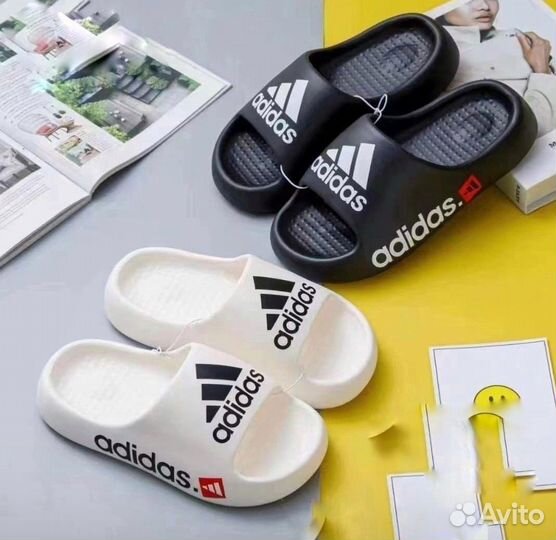 Сланцы, шлепки унисекс новые Adidas