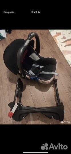 Автолюлька britax romer с базой