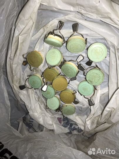 Пробки для кефирных бутылок СССР новые