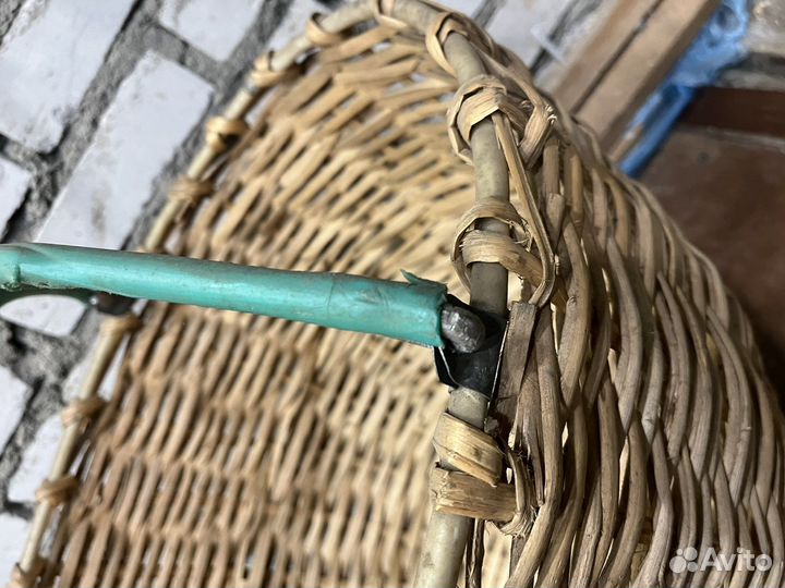 Корзина плетеная большая