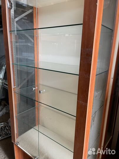 Стойка витрина лдсп стекло бук 100/50/235