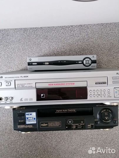 Видеомагнитофон, DVD плеер, тв приставка