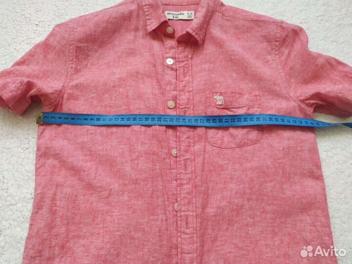 Рубашка лён, Abercrombie&Fitch 11-13 лет