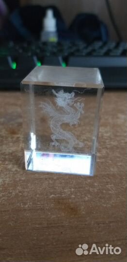 Сувениры из стекла с гравировкой 3D