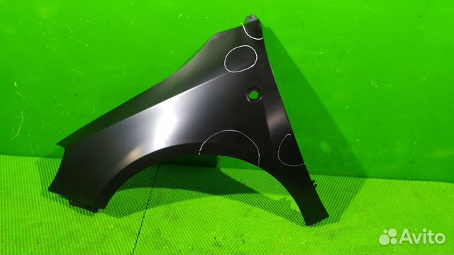 Крыло левое Skoda Fabia 2 Roomster 07-10