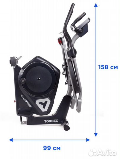 Эллиптический тренажер torneo transform