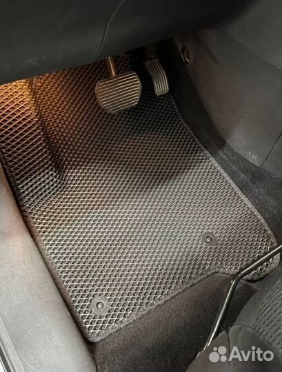 Полики EVA Renault Duster с бортом коврики Ева