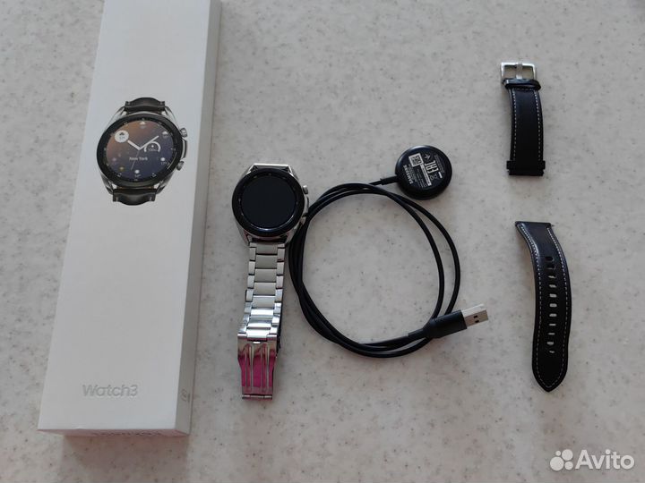 Samsung galaxy watch 3 41 мм silver