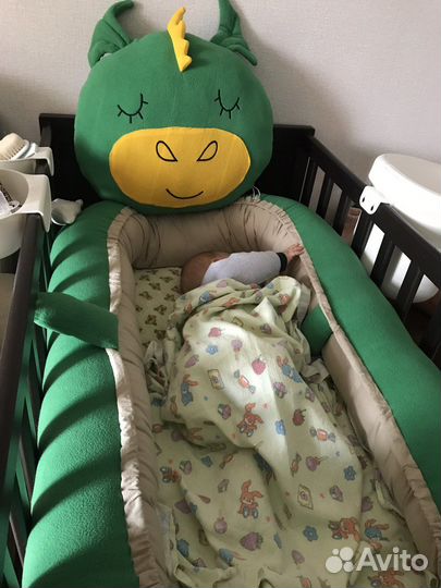 Детская кроватка IKEA с матрасом