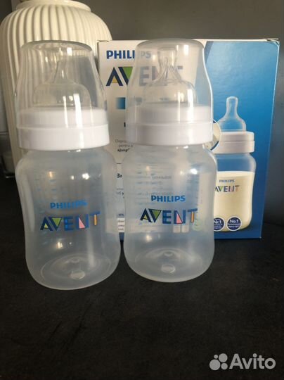 Бутылочки avent новые