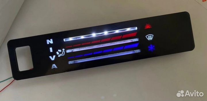 Блок отопителя нива 2121 led