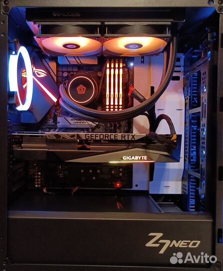 GeForce RTX 3080, Intel Core i7-9700F