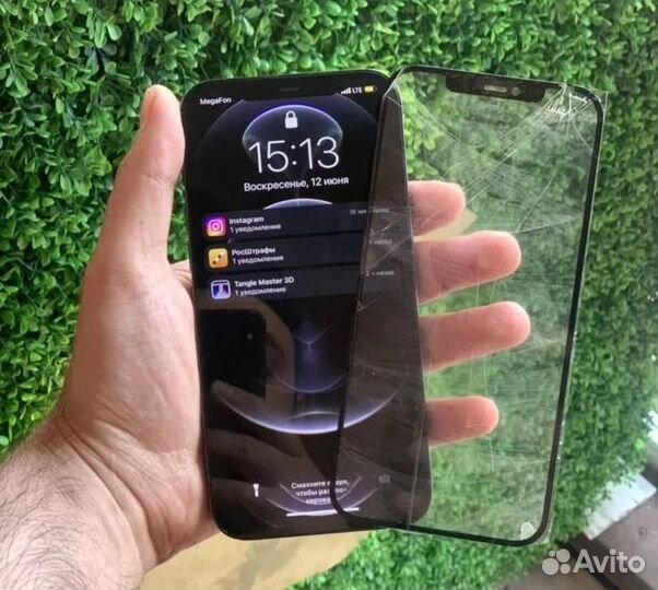 Замена стекла (переклейка) iPhone Samsung Xiaomi