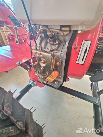 Дизельный мотоблок 10л.с. с электростартером и вом