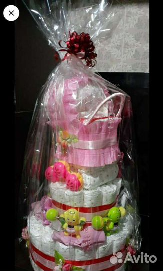 Торт из памперсов