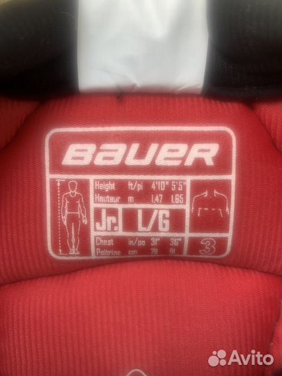 Нагрудник хоккейный bauer vapor