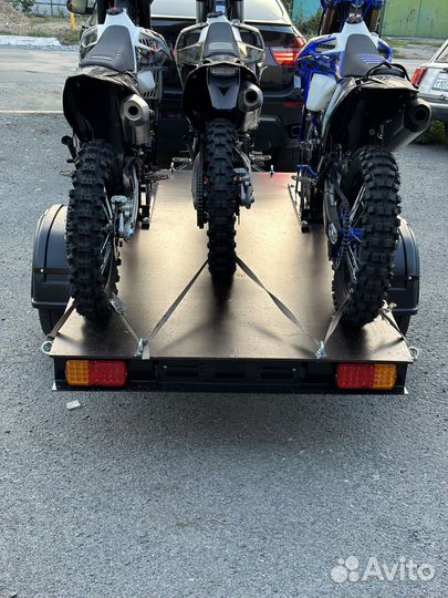 Прицеп мотоприцеп для 3х мотоциклов