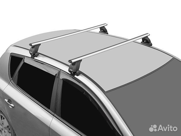 Багажник на крышу Toyota Alphard H10, 2002-2005 бс