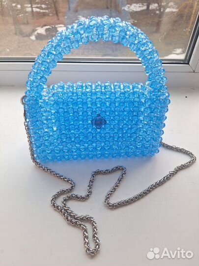 Сумка женская из бусин