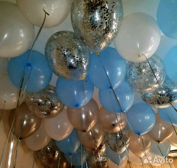 Гелевые шары,цифры