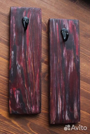 Комплект досочек-подвесов Брусничный