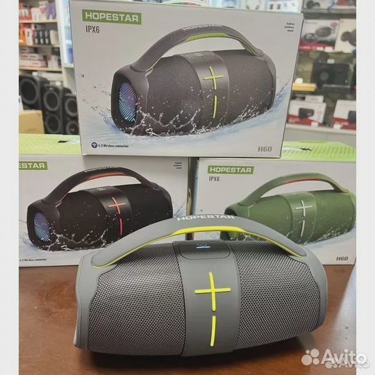 Беспроводная блютус колонка Hopestar, бумбокс