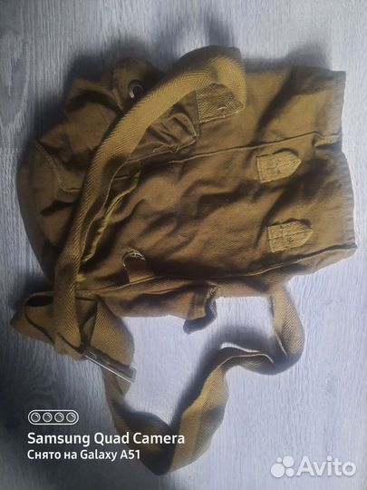 Сумка военная, для противогаза и куртка