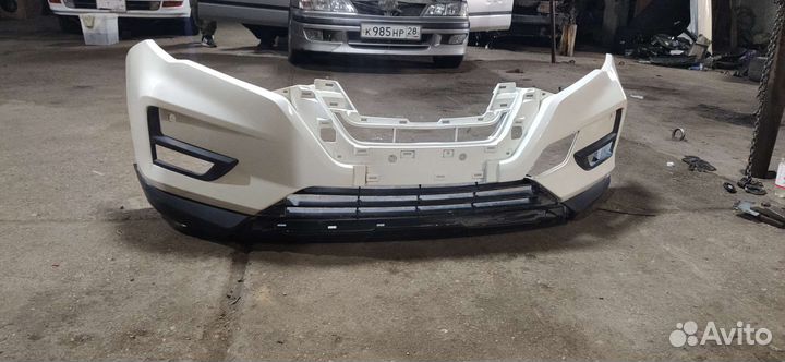 Передний бампер Nissan X-Trail T32 рестайл 2017+