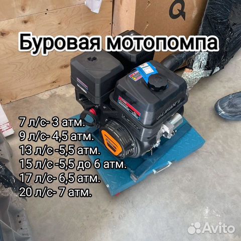 Буровая мотопомпа Lifan