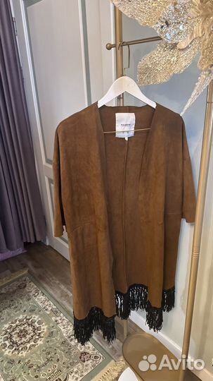 Накидка с бахрамой от s до l