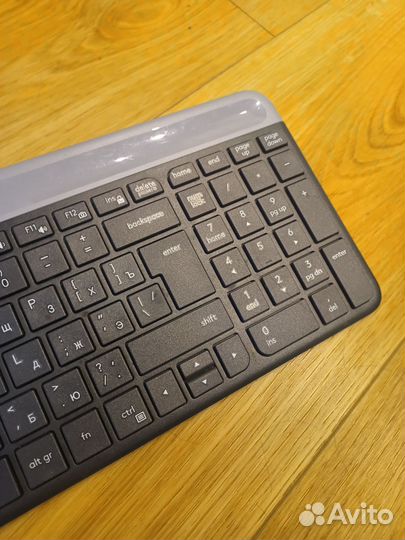 Беспроводная мышь и клавиатура Logitech