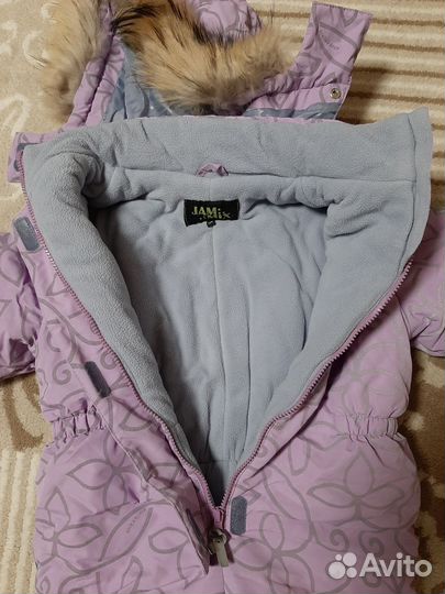 Зимний костюм для девочки