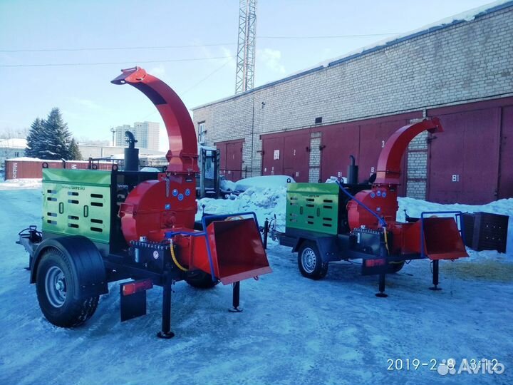 Измельчитель веток дерева прм250г дизель 40лс