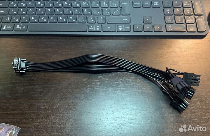 Кабель 30 см 12vhpwr RTX 4090 для Б.П. Corsair