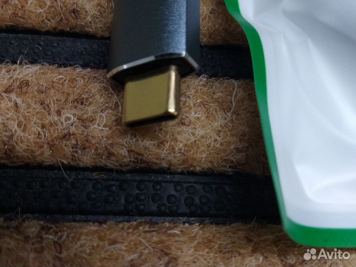 Кабель Premium type c -2 jack 6.3 1.8 m