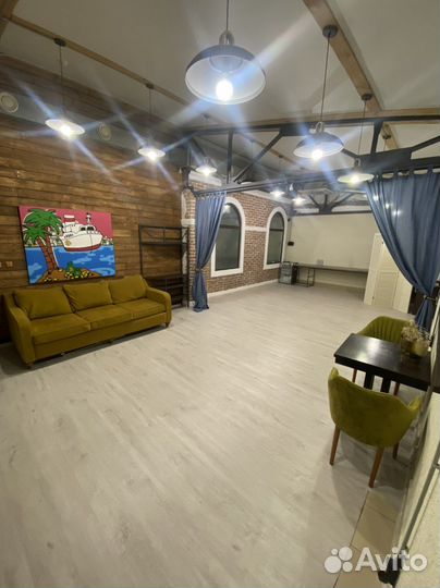 Почасовая аренда лофта, зал для мероприятий, мк
