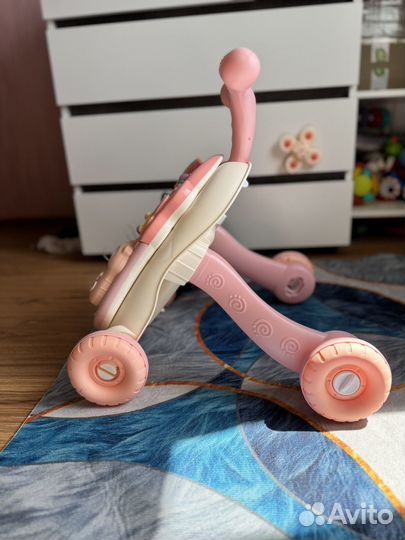 Каталка ходунки столик бизиборд