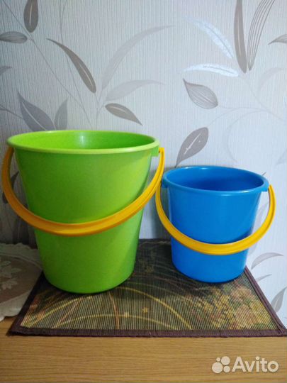 Ведра пластмассовые 7л, 3л