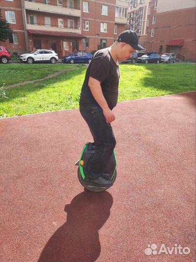 Обучение езды на моноколесе моноколесо