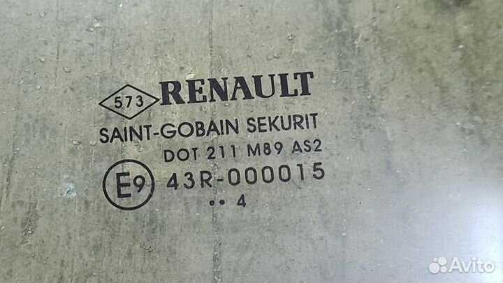 Форточка задней левой двери Меган 2