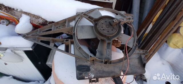 Вентилятор охлаждения радиатора на опель омега б