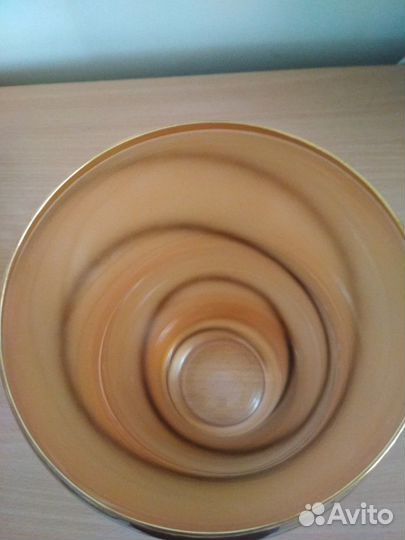 Ваза Богемское стекло