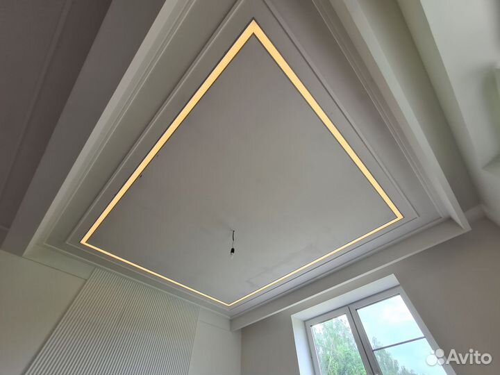 Монтаж Светодиодной ленты и профиля