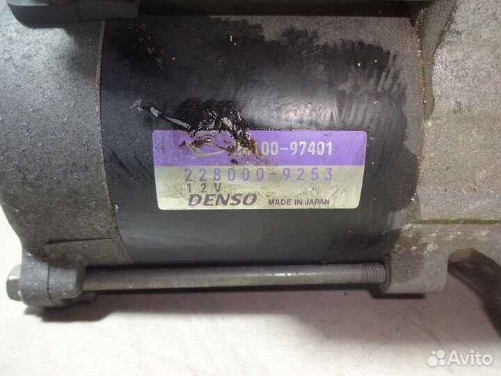 Стартер toyota 3SZ-VE