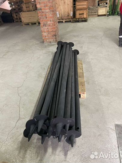 Винтовые сваи установка