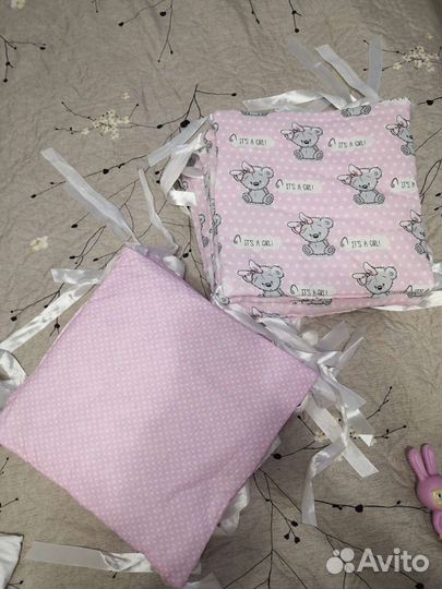 Бортики в кроватку